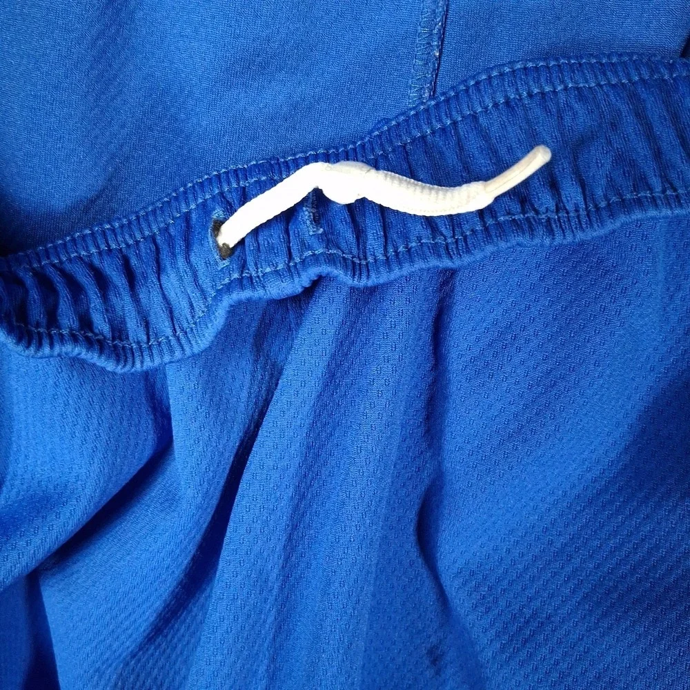 Nike Epic Knit Training Shorts Men Size XL Royal Blue Stretch Pockets Drawstring